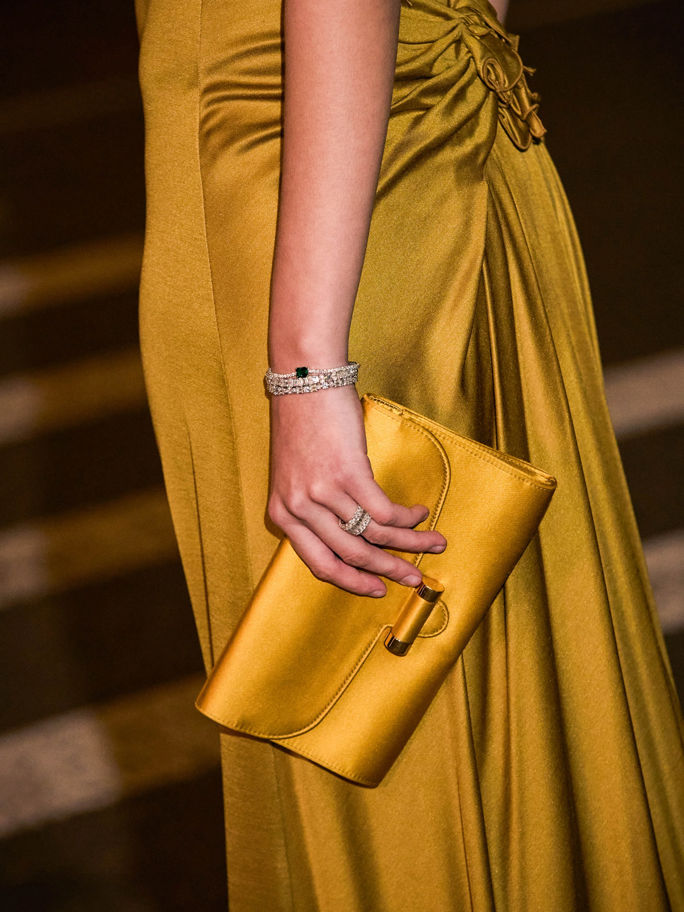 THEODORA RIVIÈRE BRACELET IN LAB WHITE SAPPHIRE, STERLING SILVER - Image 4