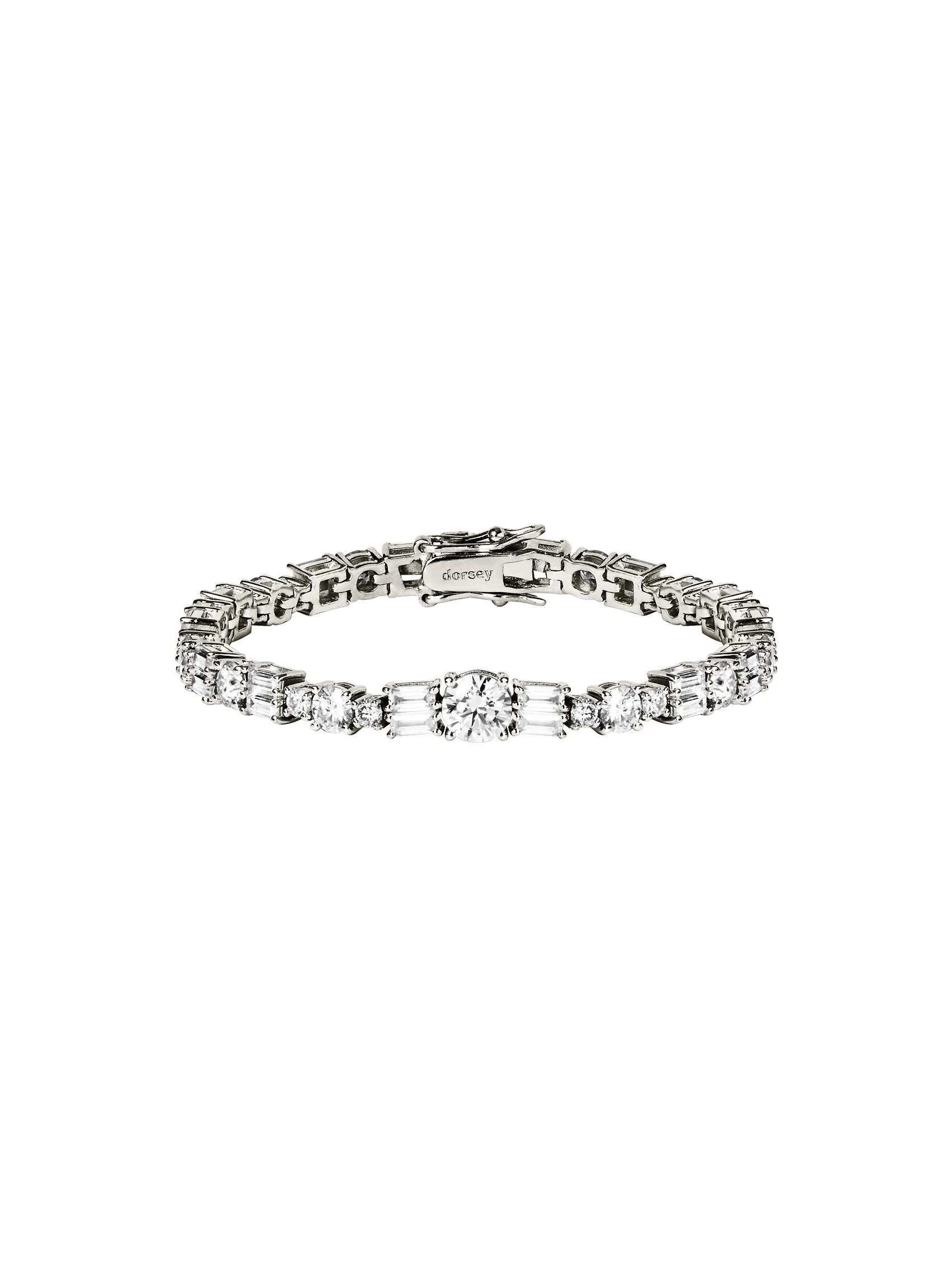 EMME RIVIÈRE BRACELET IN MOISSANITE, STERLING SILVER - Image 2