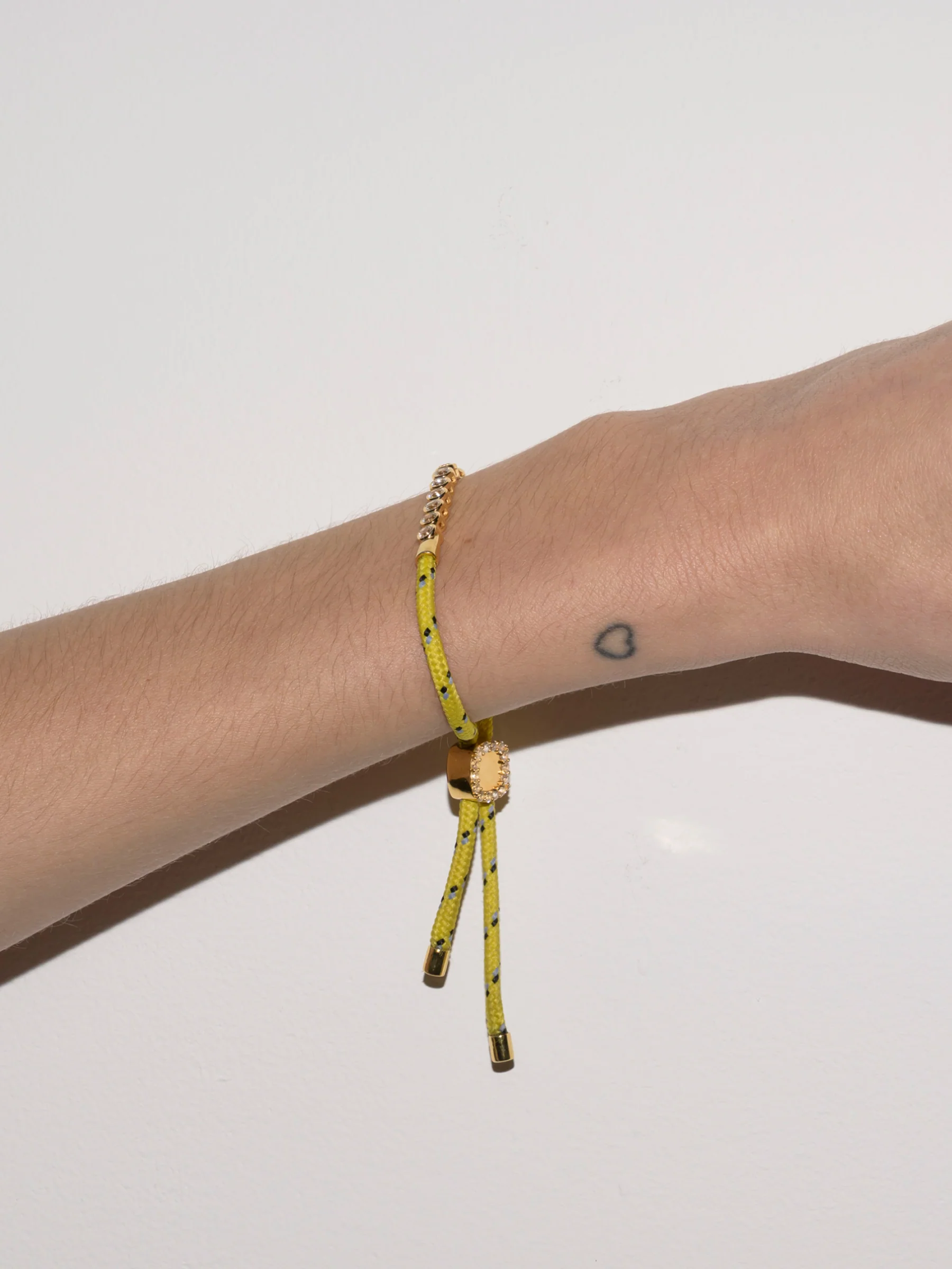 JAMES BEZEL JAUNE PARACORD BRACELET, GOLD, 18K GOLD VERMEIL - Image 4