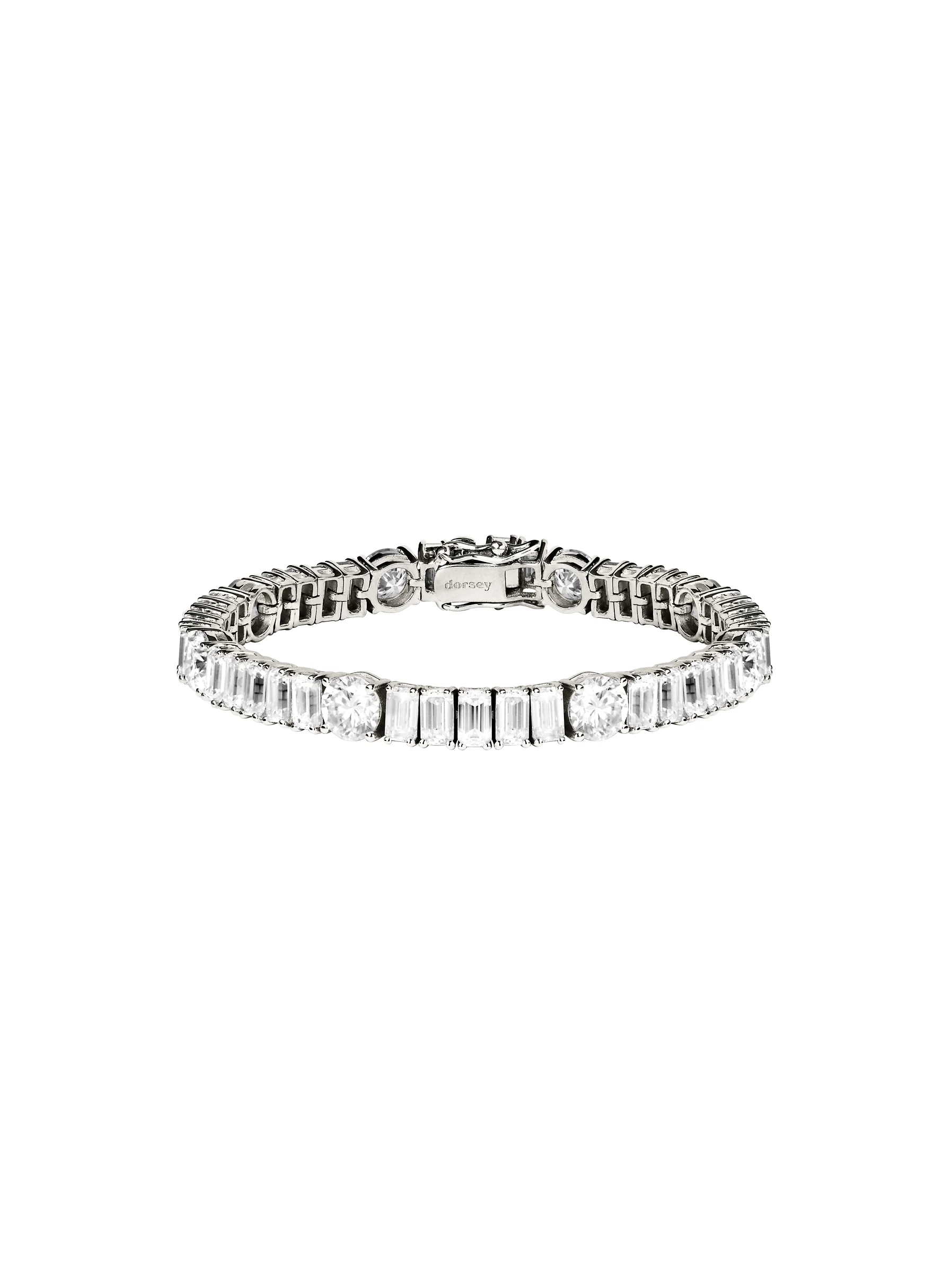 MARCELLE RIVIÈRE BRACELET IN MOISSANITE, STERLING SILVER - Image 2